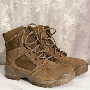 5.11 Tactical 12402 atac 2.0 nz desert Men's dark coyote Combat Boots sz 10